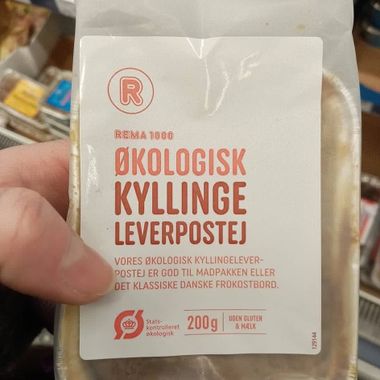 Rema 1000 Økologisk kyllingeleverpostej