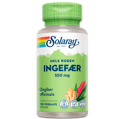 Solaray Ingefær kapsler