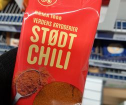 Rema 1000 stødt chili