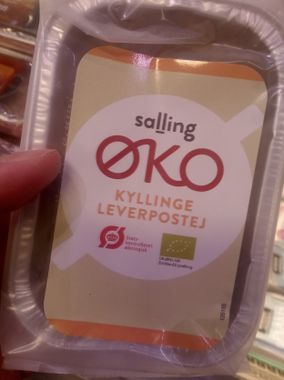 Salling økologisk kyllingeleverpostej