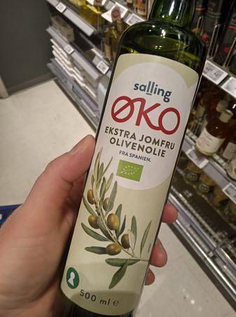 Salling økologisk ekstra jomfru olivenolie