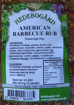 amarican barbecue rub