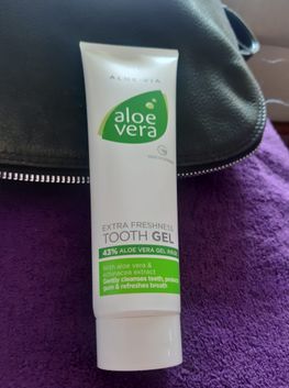 Aloevera tandpasta indeholder Saccharin