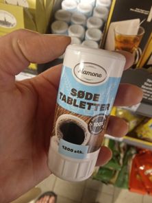 Mamone sødetabletter indeholder Saccharin