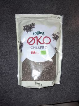 Økologiske chiafrø