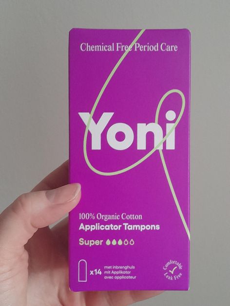 Yoni økologisk super tamponer