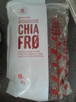 Økologiske chiafrø 300g