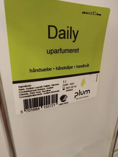 hospitals sæbe