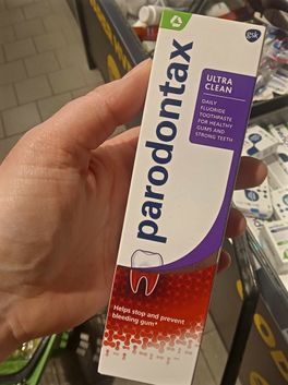 Parodontax med Saccharin