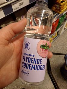 Rema 1000 flydende sødemiddel indeholder Saccharin