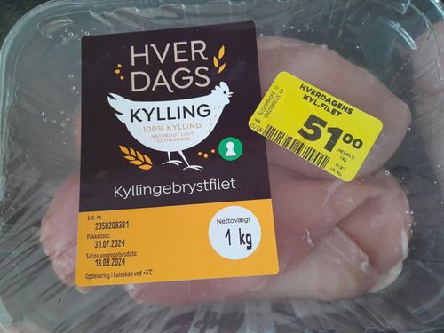 Kyllingebryst 1kg